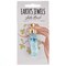 Earth's Jewel 40mm Light Blue Semi-Precious Mineral Stone Pendant
